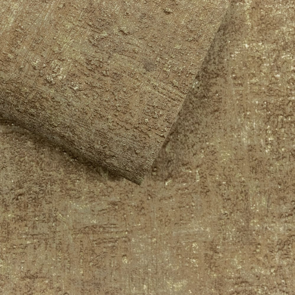 Grandeco Boutique Belize Norite Deep Natural Texture Embossed Gold Wallpaper Image 4