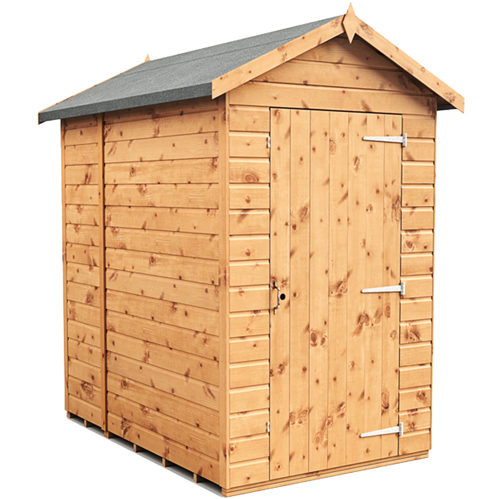 Empire Sheds 4 x 6ft Tongue and Groove Wooden Apex Garden Shed Image 1