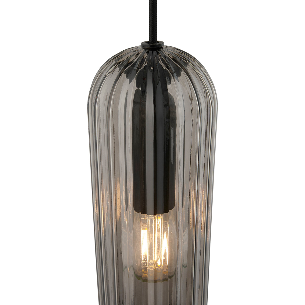 Nordlux Miella 3 Rail Smoked Pendant Light Image 6