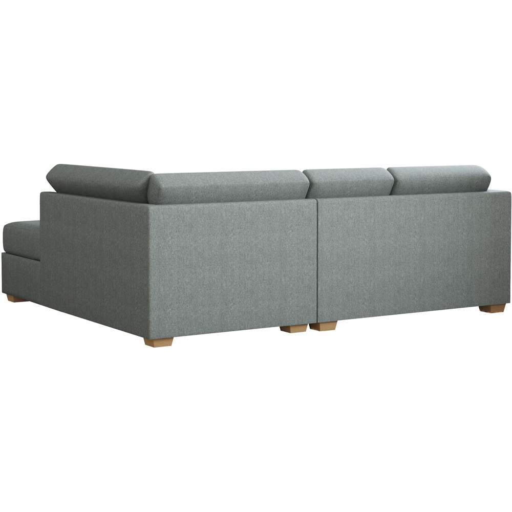 Modo 3 Seater Granite Venice Right Hand Fixed Back L-Shape Corner Sofa Image 5