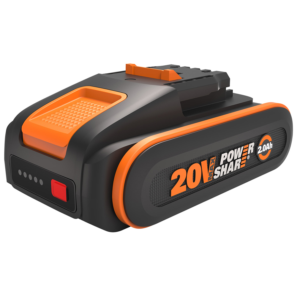 Worx PowerShare WA3639 20V 2.0Ah Battery with Indicator Image 2