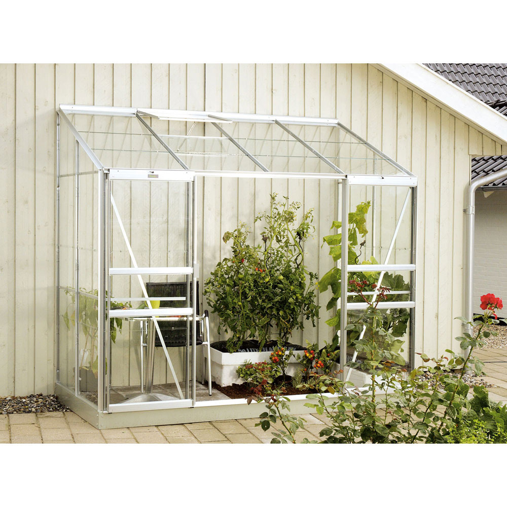 Vitavia IDA 3300 Aluminium Frame Tough Glass 8 x 4ft Greenhouse Image 2