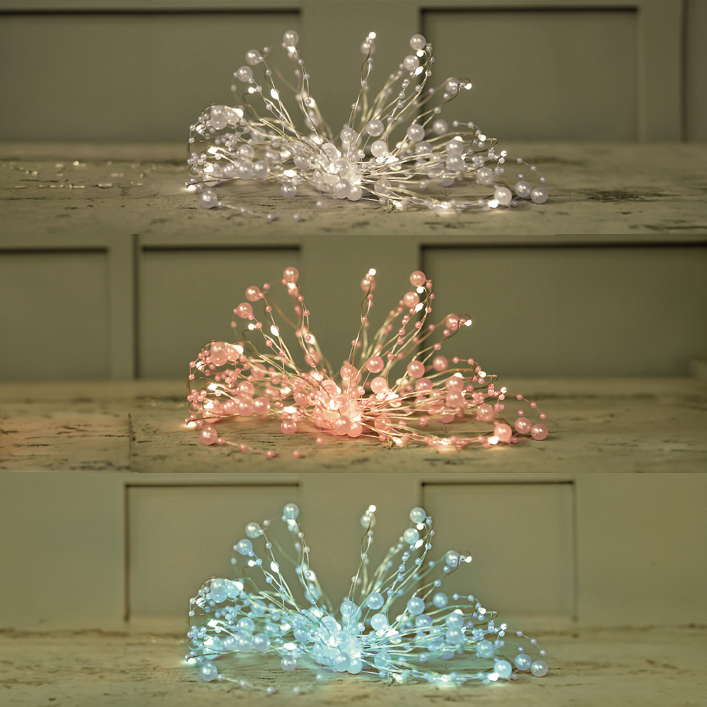 Luxform Multicolour Garden Solar Micro 50 LED String Light Pack of 20 Image 1