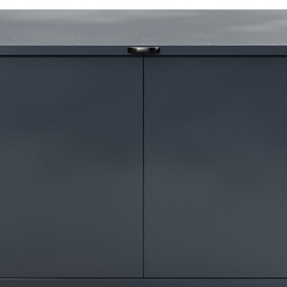 Asgard Access E Plus 8 x 4ft Double Door Grey Garden Shed Image 3