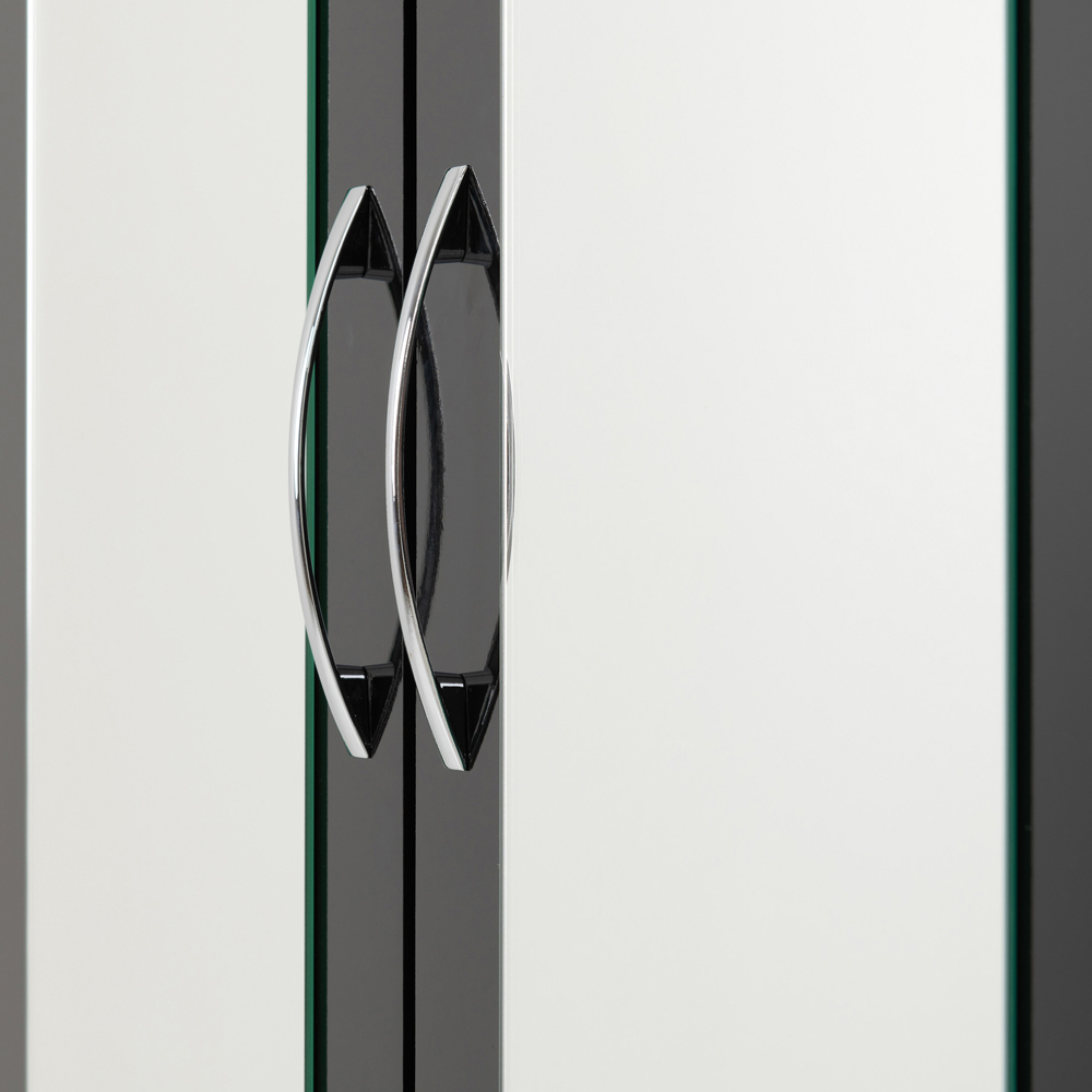 Seconique Nevada Black Gloss 4 Piece Bedroom Furniture Set Image 6