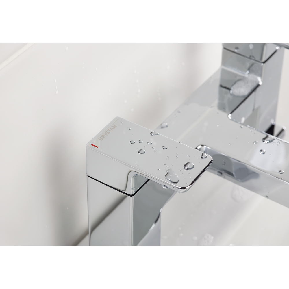 Bristan Cobalt Chrome Bath Filler Tap Image 3