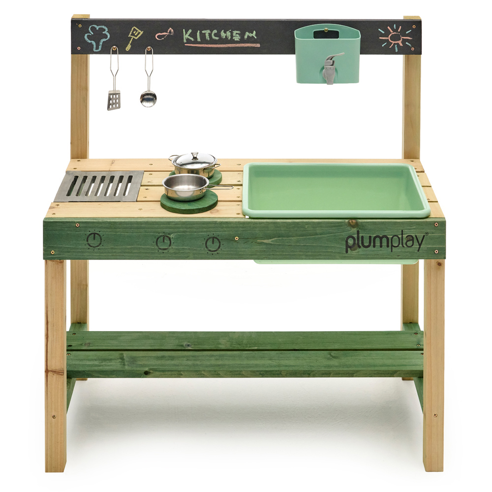 Plum Play Grubby Griddle Mud Pie Kitchen Playset Image 2