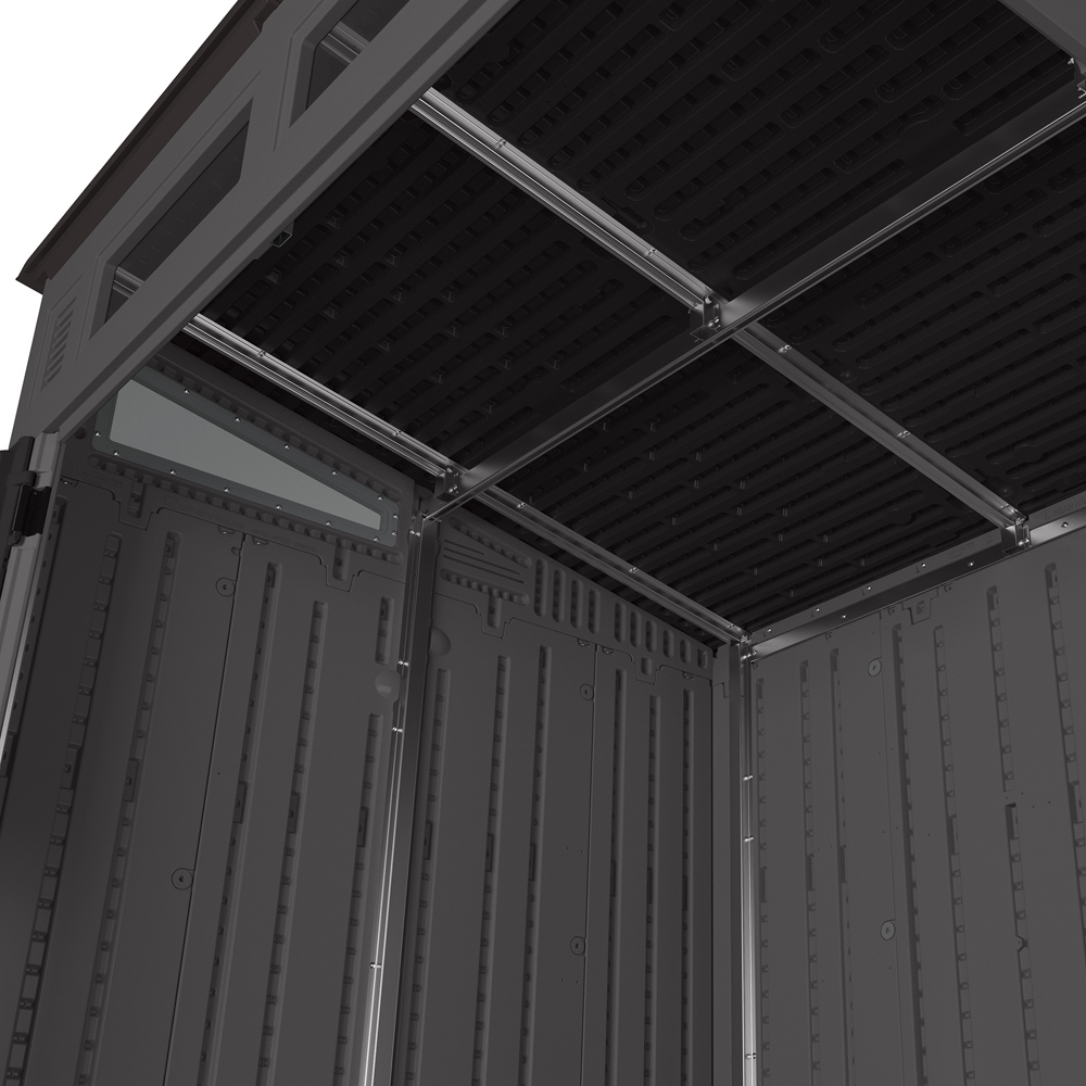 Suncast Modernist 6 x 5ft Double Door Storage Shed Image 5