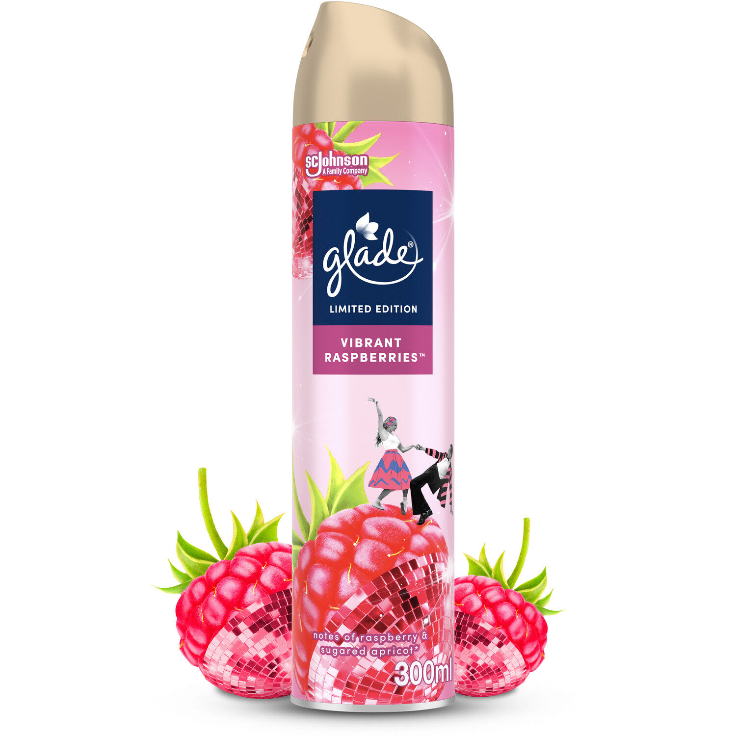 Glade Aerosol Vibrant Raspberries Image
