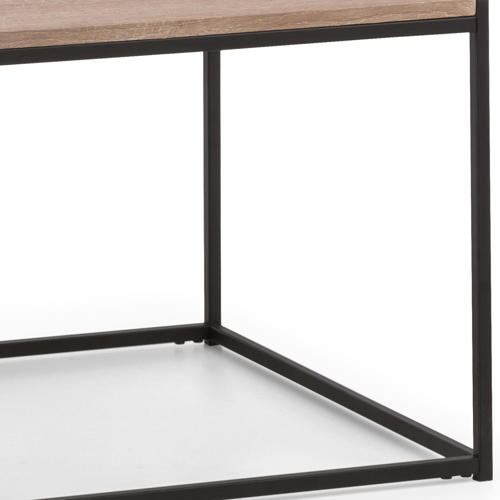 Julian Bowen Tribeca Sonoma Oak Coffee Table Image 5