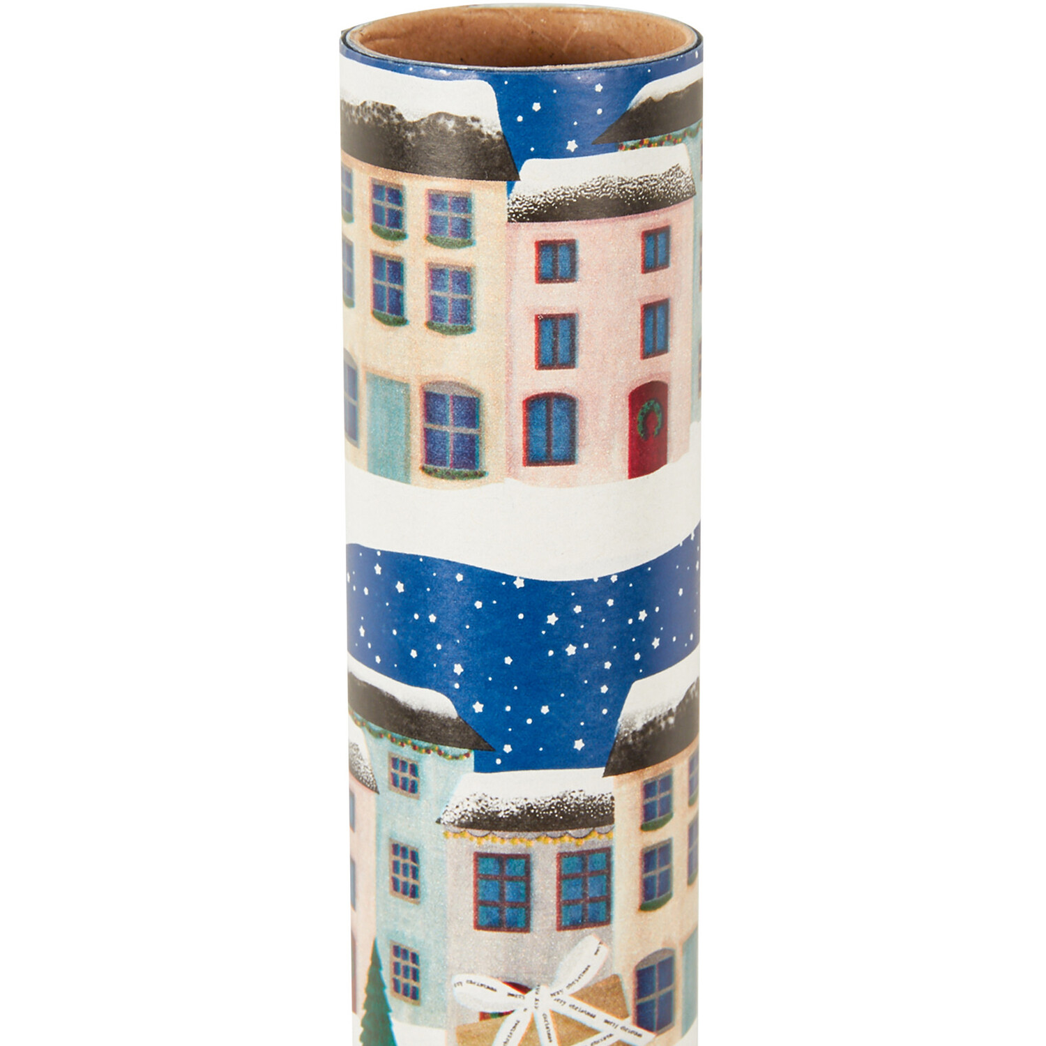 Festive Scene Gift Wrap 4m Image 5