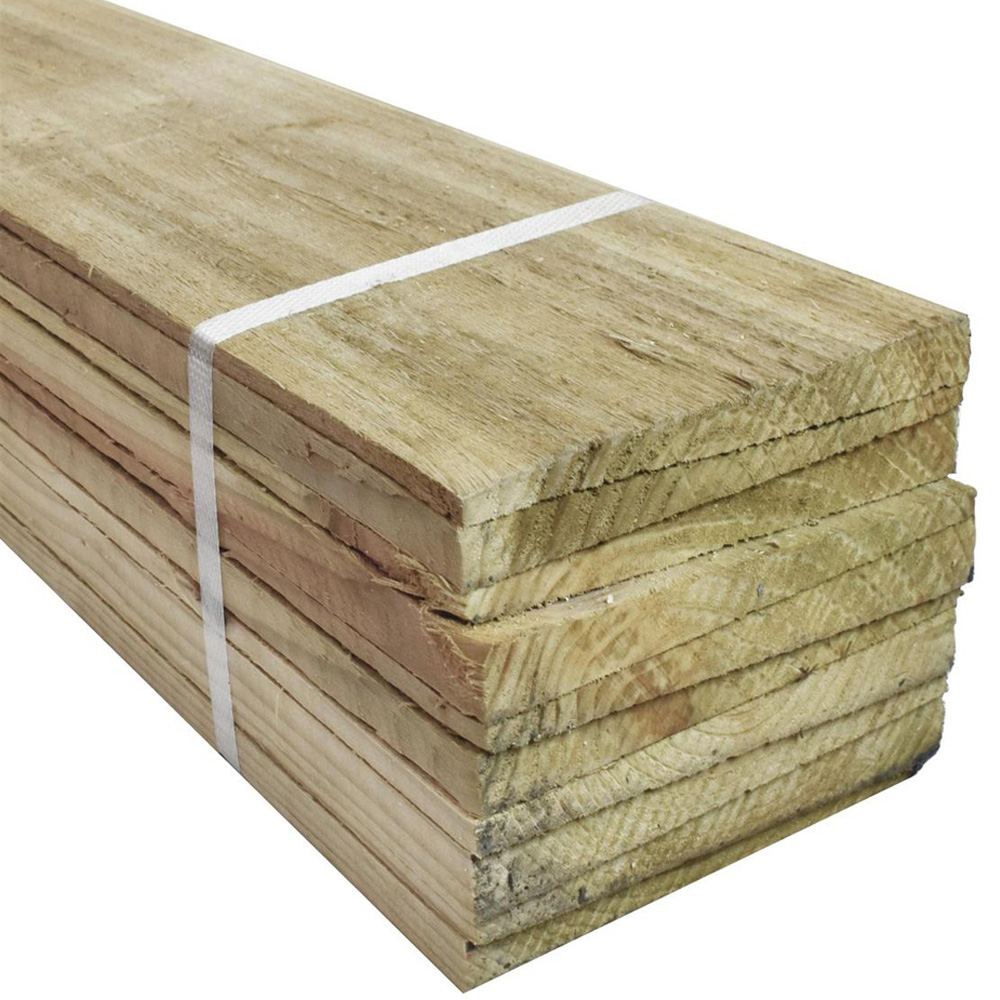 Snowdon Timber Pressure Treated Garden Feather Edge Fence Board 1.8m x 125 x 11mm 10 Pack Image 2