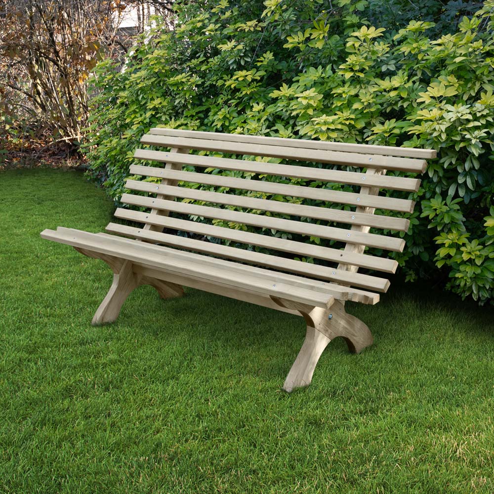 Forest Garden Kuba 3 Seater Bench 1.5m Image 8