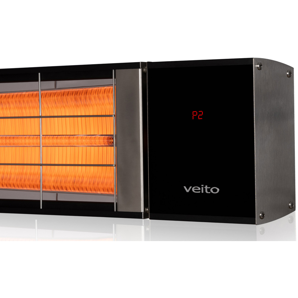 Veito Nevada-R2425 Wall and Ceiling Mounted Outdoor Patio Infrared Heater 2500W Image 4