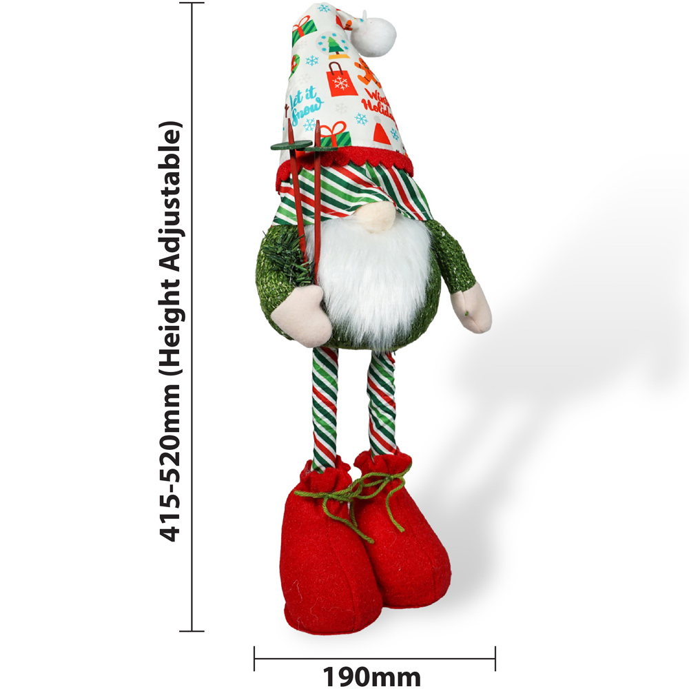 Xmas Haus Loki Festive Gonk with Extendable Legs Image 7