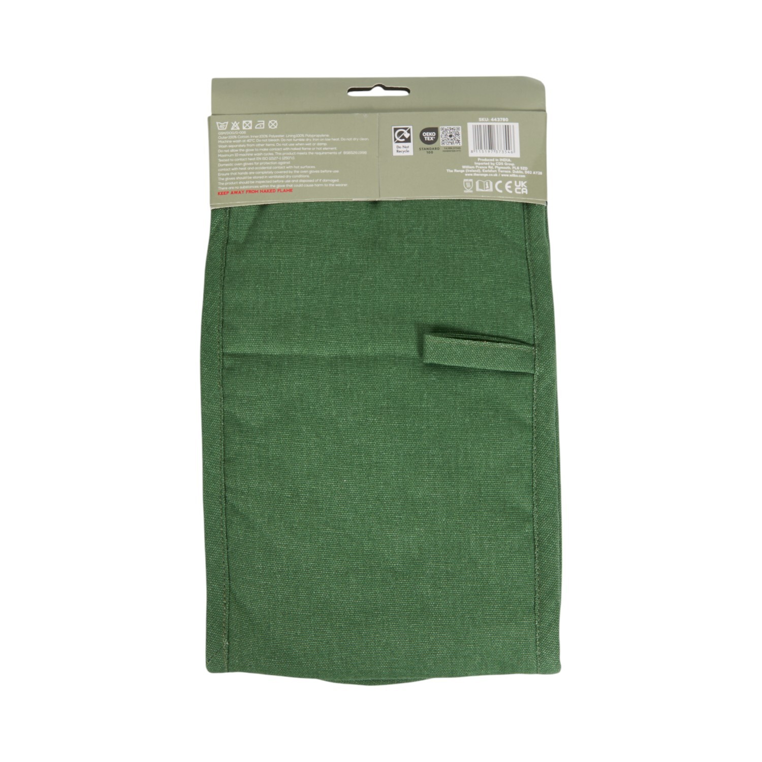 Maple Green Double Oven Glove Green Image 2
