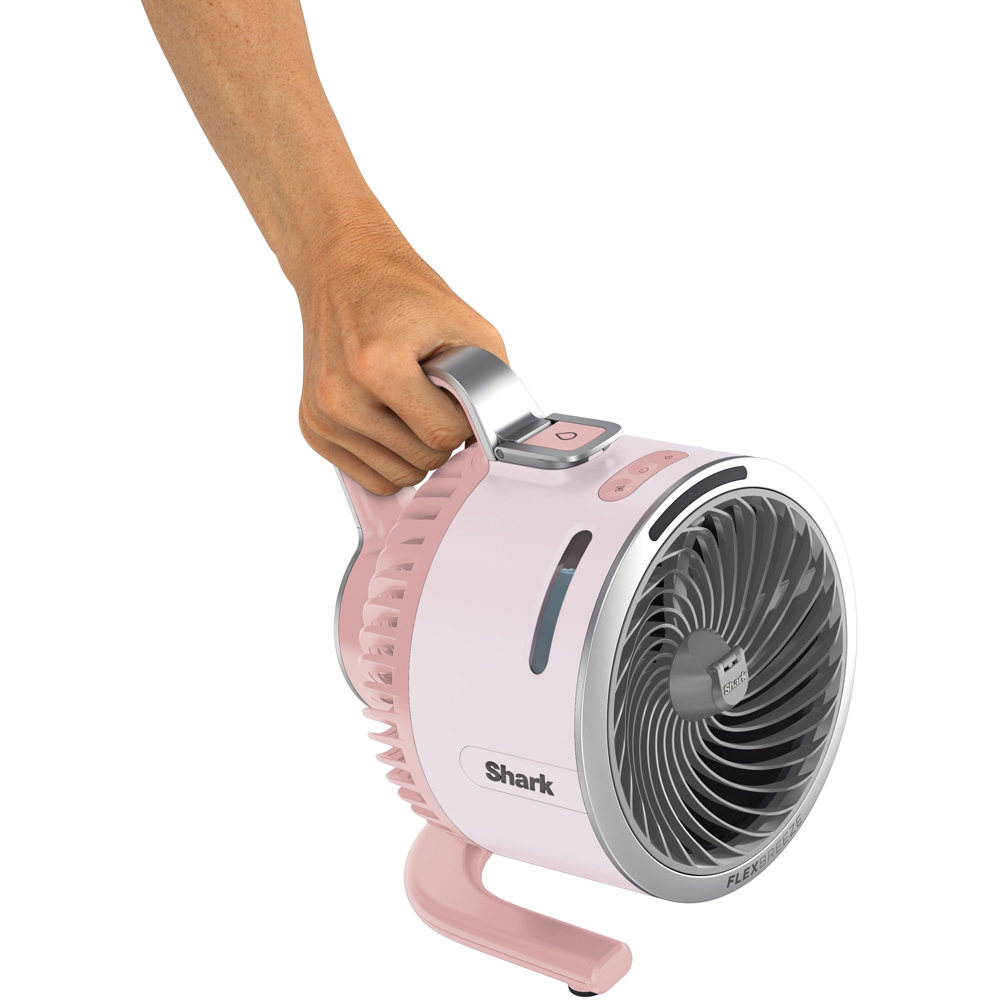Shark FlexBreeze HydroGo Pink Cordless Fan Image 2