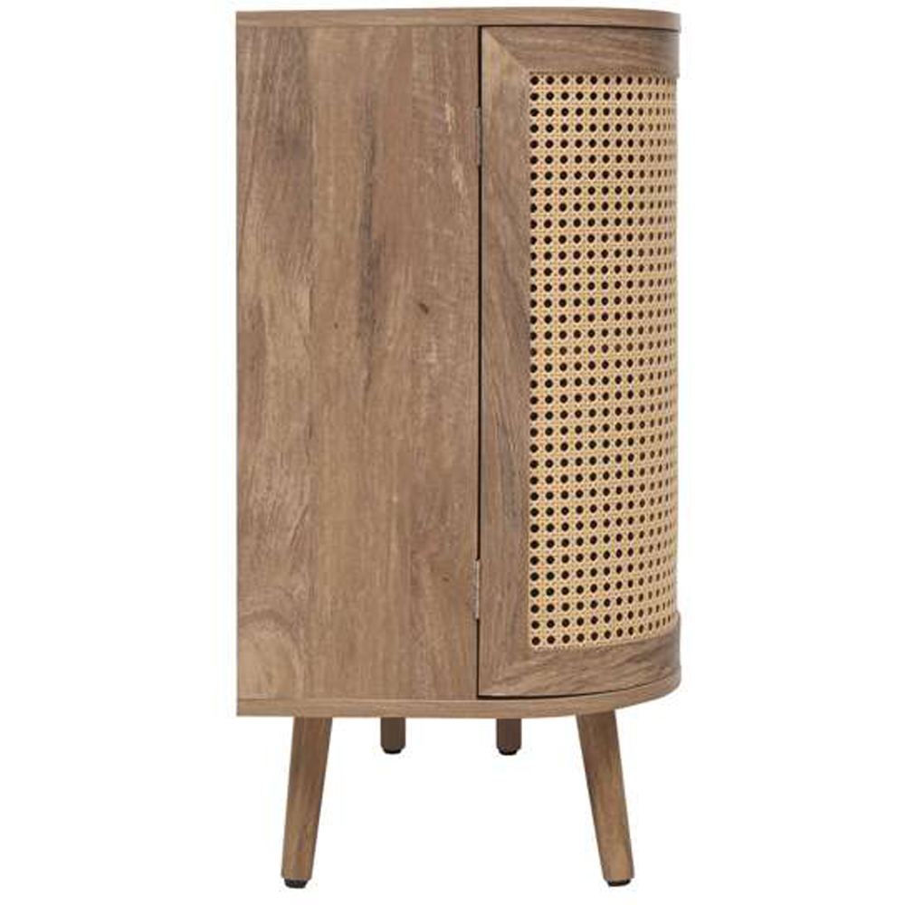Birlea Noah 3 Door Rattan Effect Sideboard Image 5