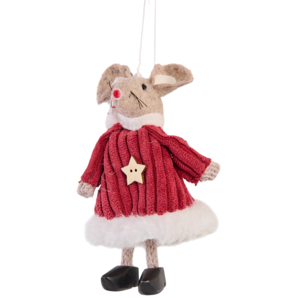 Single Mistletoe Cottage Hanging Dress Mouse in Assorted styles Image 6