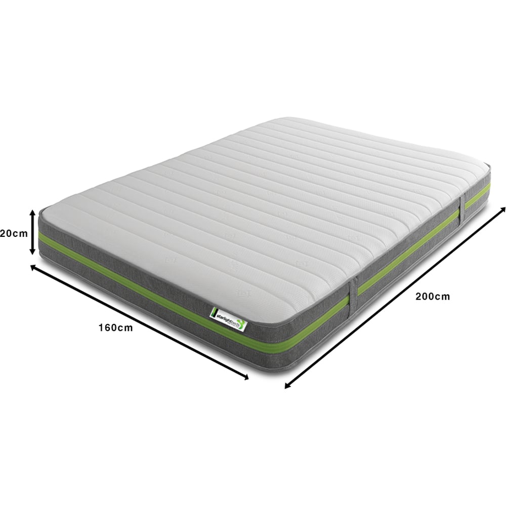Starlight Beds European King Size Open Coil Eco Memory Foam Mattress Image 6