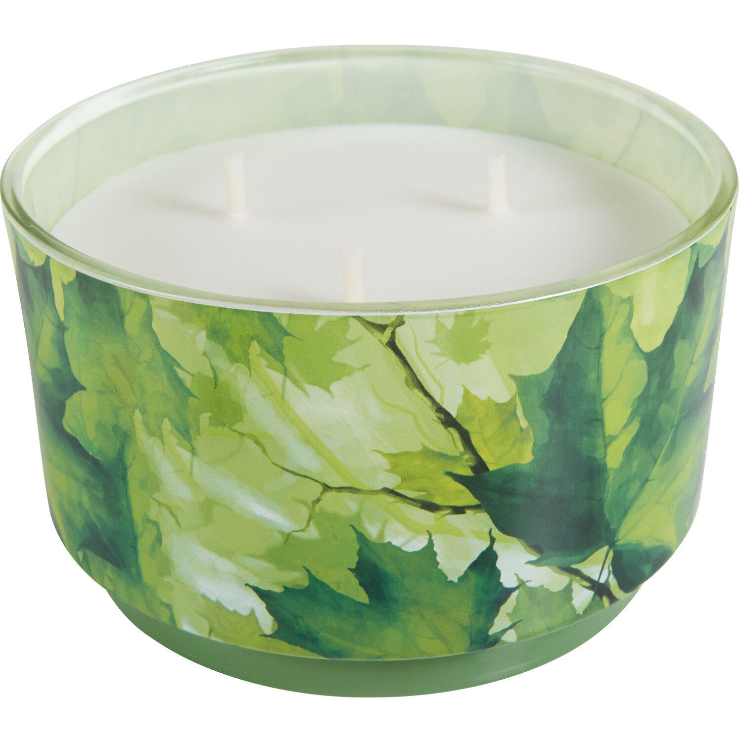 Citronella Candle - Green Leaf Image 2