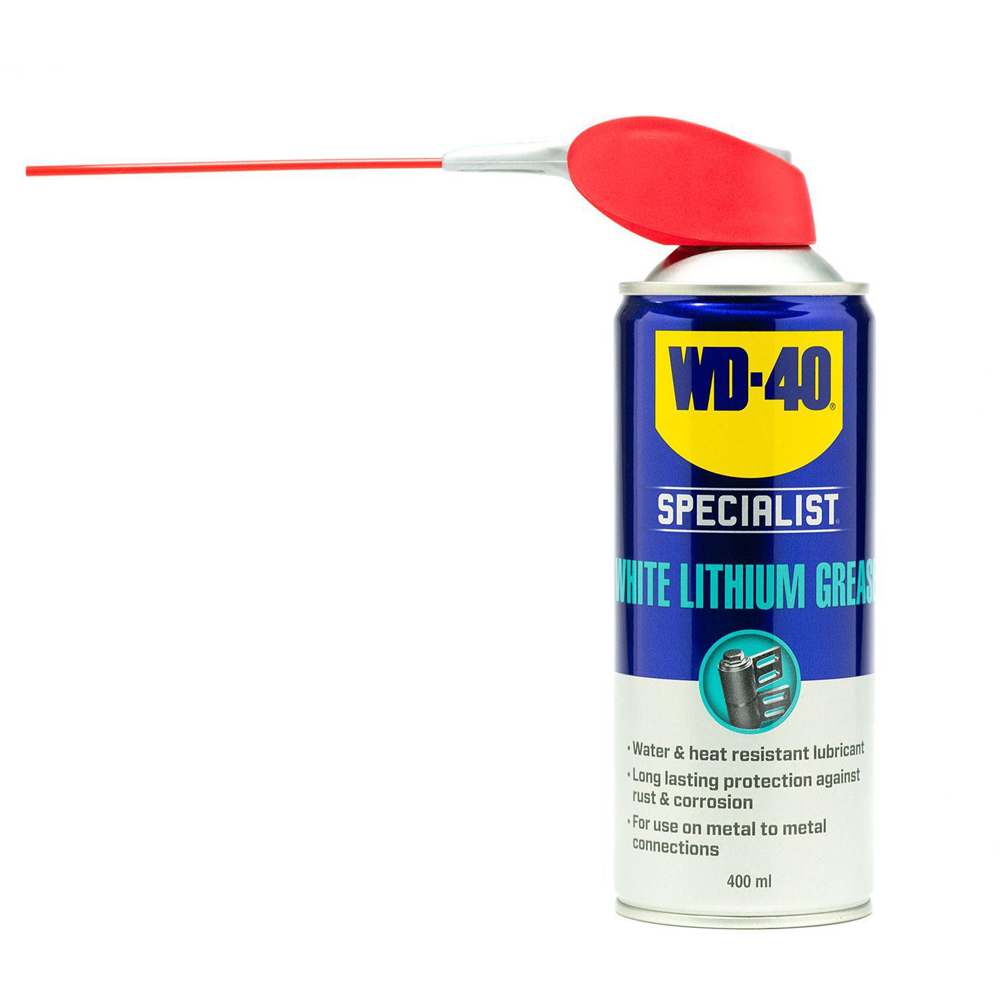 WD-40 Specialist All-Weather Protection White Lithium Grease Spray 400ml Image 3
