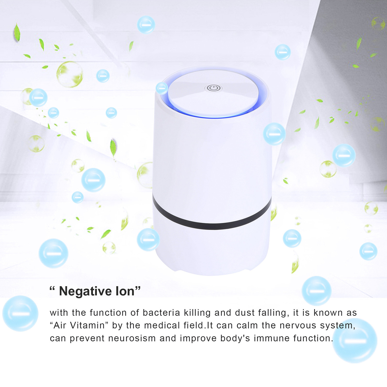 GL-203 White HEPA Filter Air Purifier Image 11