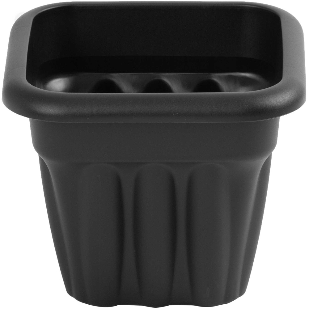 Wham Vista Slate Square Planter 25cm 4 Pack Image 3