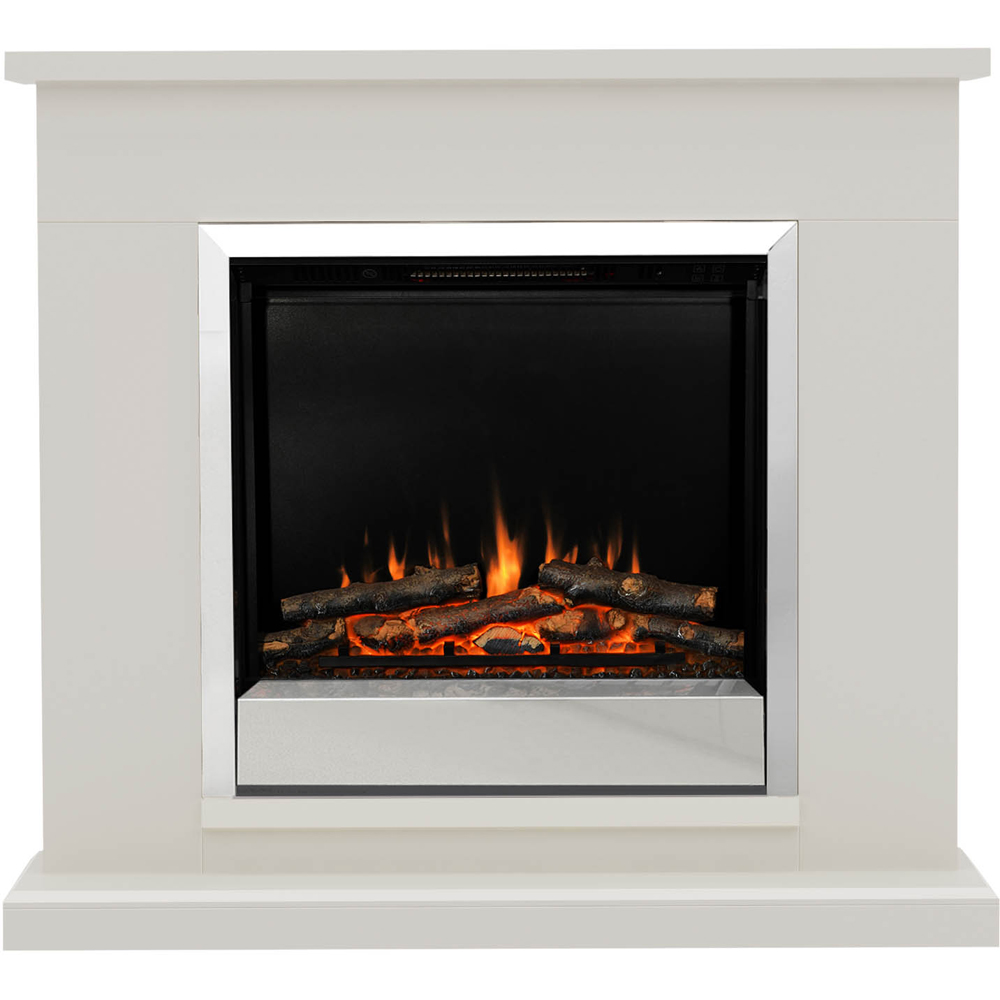 Be Modern Elsham Cashmere Timber Electric Fireplace Suite 40 inch Image 3