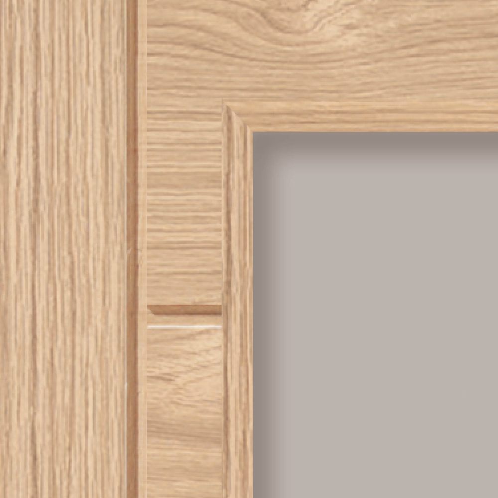 JB Kind Palomino Contemporary Oak Internal Door 1981 x 762mm Image 3