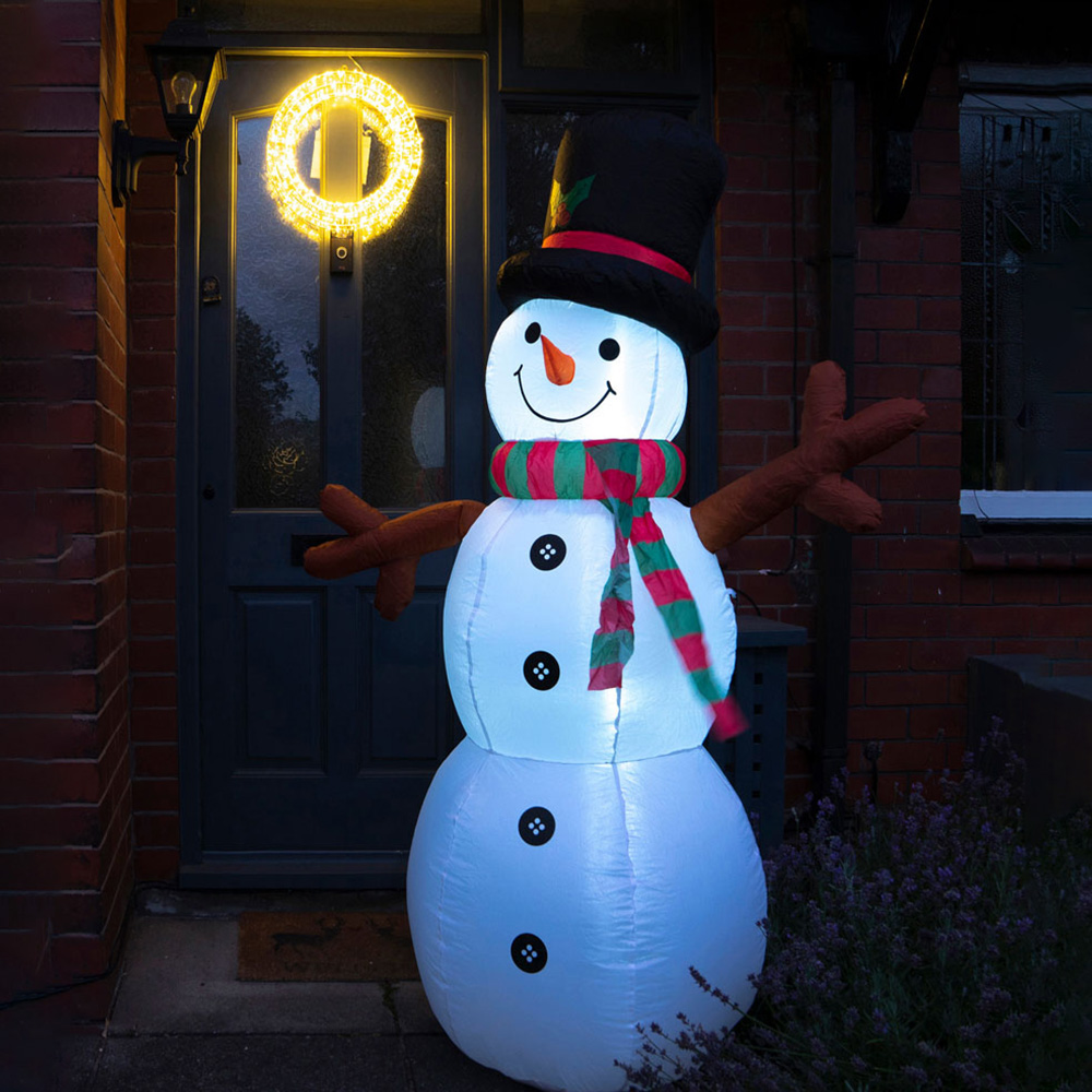 St Helens Inflatable Snowman Christmas Decoration 180cm Image 5