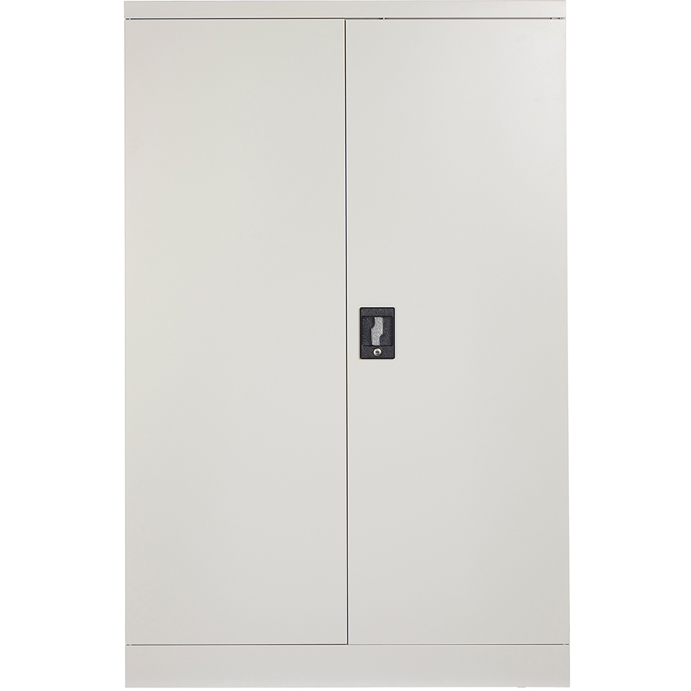 MMT Furniture Designs 2 Door White Steel Lockable Filing Cabinet Image 3