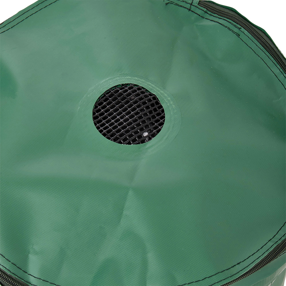 Living and Home 500L Green Collapsible Mesh Filter Rainwater Collection Tank with Side Tap Image 7