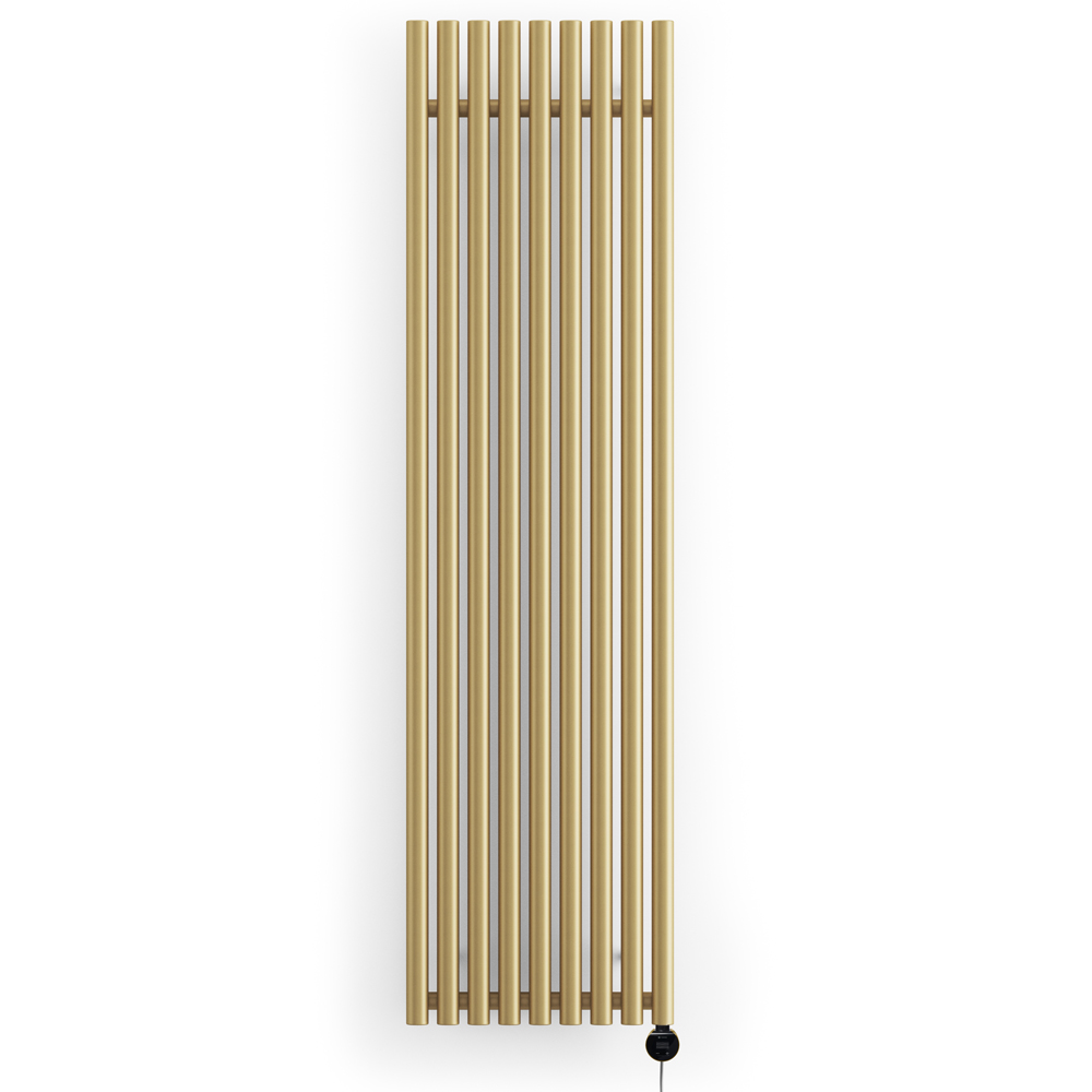 Terma Rolo-Room E Wi-Fi Brass Electric Radiator 1000W 1800 x 480mm Image 3