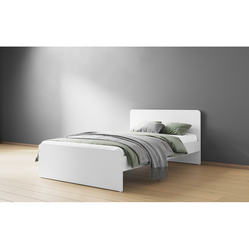 Flair Stepaside Triple Sleeper White L Shaped Bunk Bed Image 5