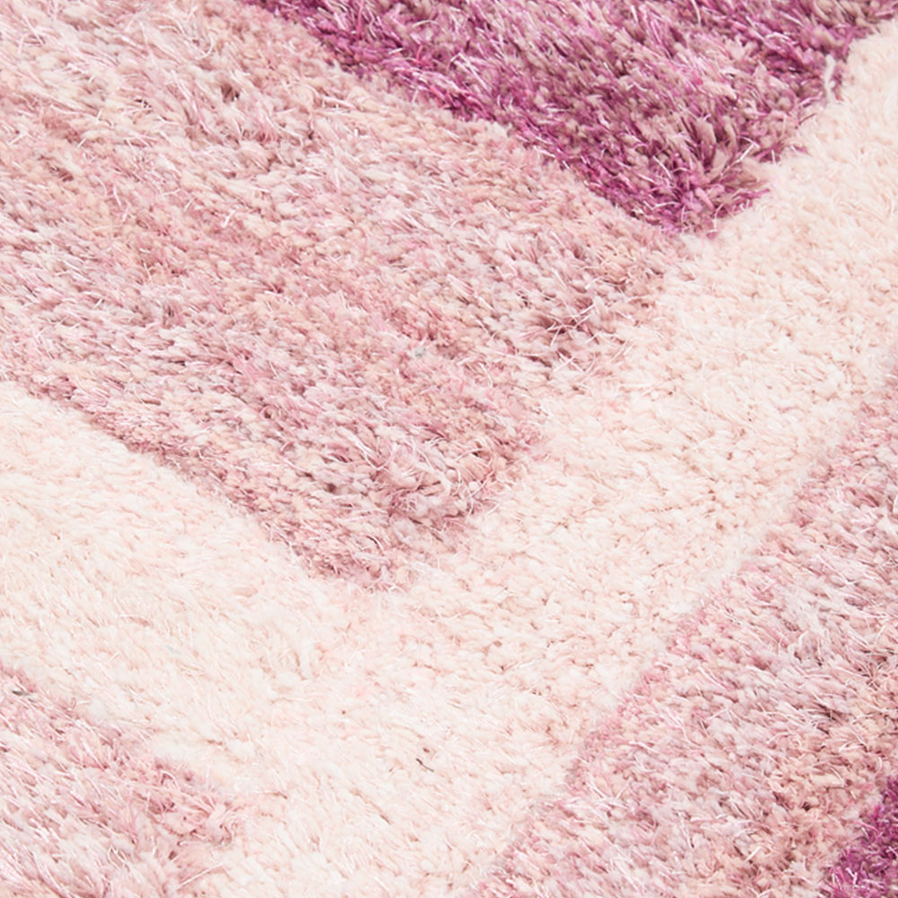 DS Living Trellis Purple Ultra Plush Rug 160 x 230cm Image 3