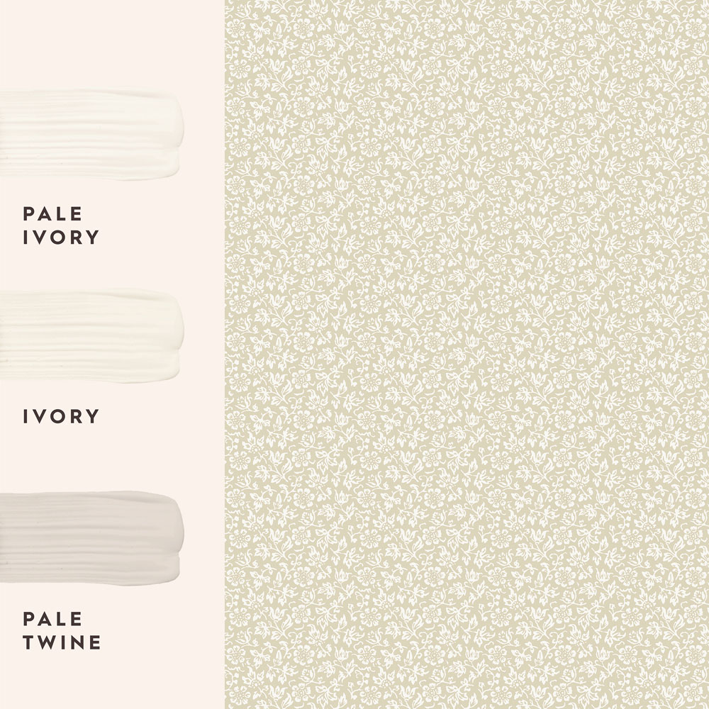 Laura Ashley Sweet Alyssum Twine Natural Wallpaper Image 3