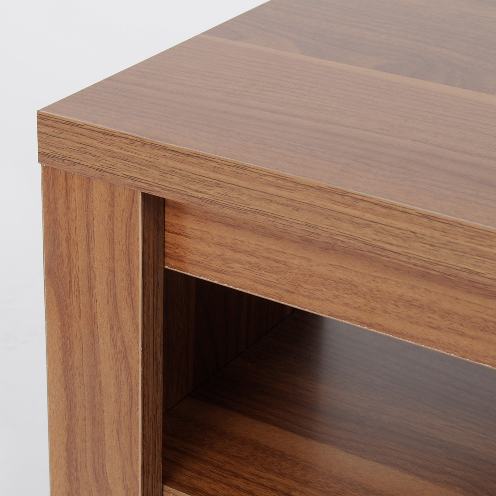 TTAP Memphis 2 Shelf Walnut TV Stand Image 6