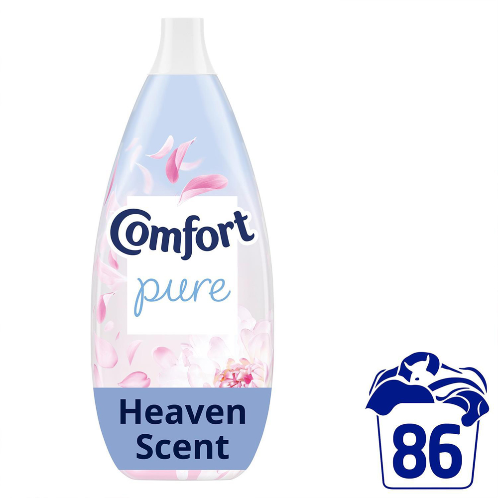 Comfort Pure Heaven Fabric Conditioner 86 Washes 1.26L 6 Pack Image 3