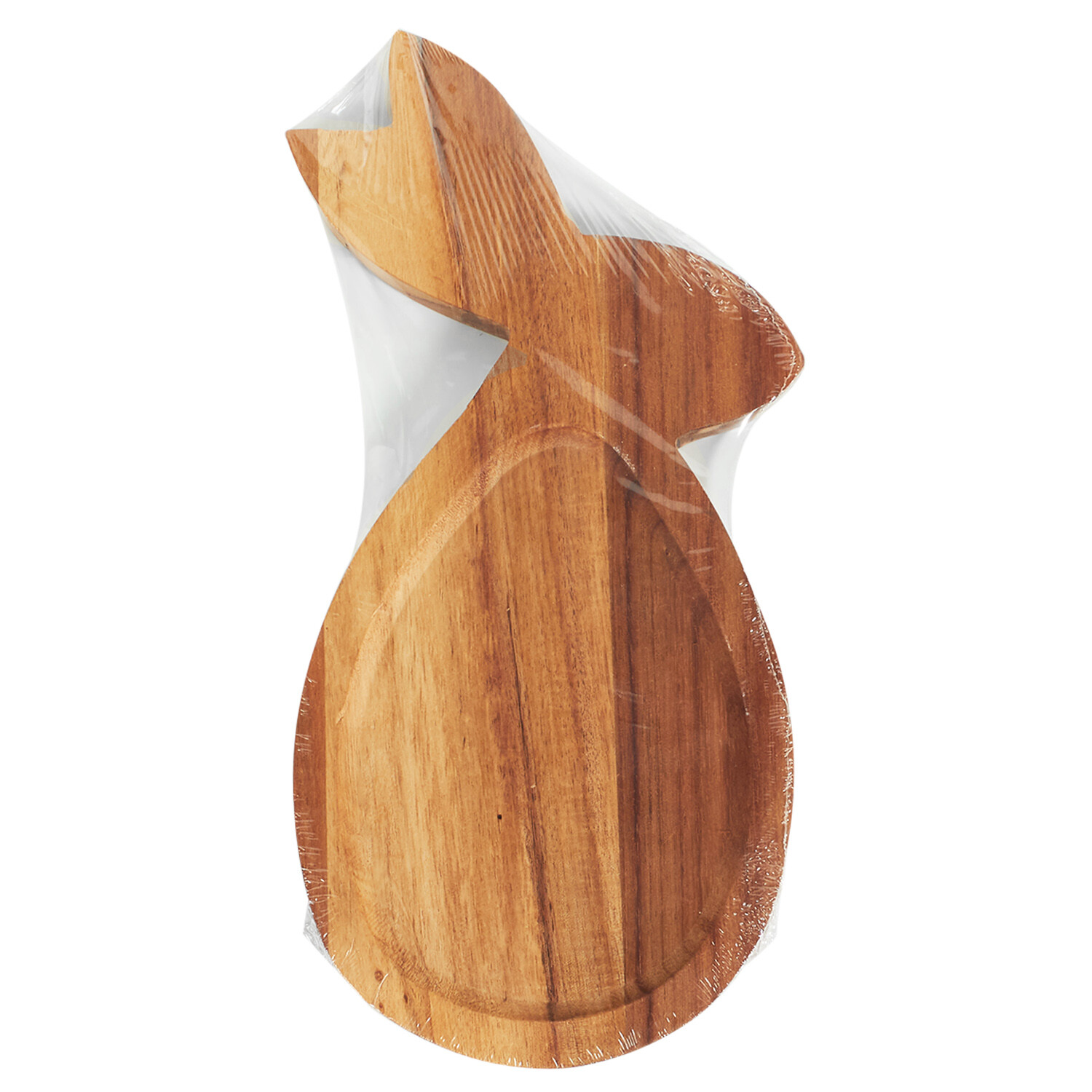 Acacia Bunny Serving Board - Brown Image 3
