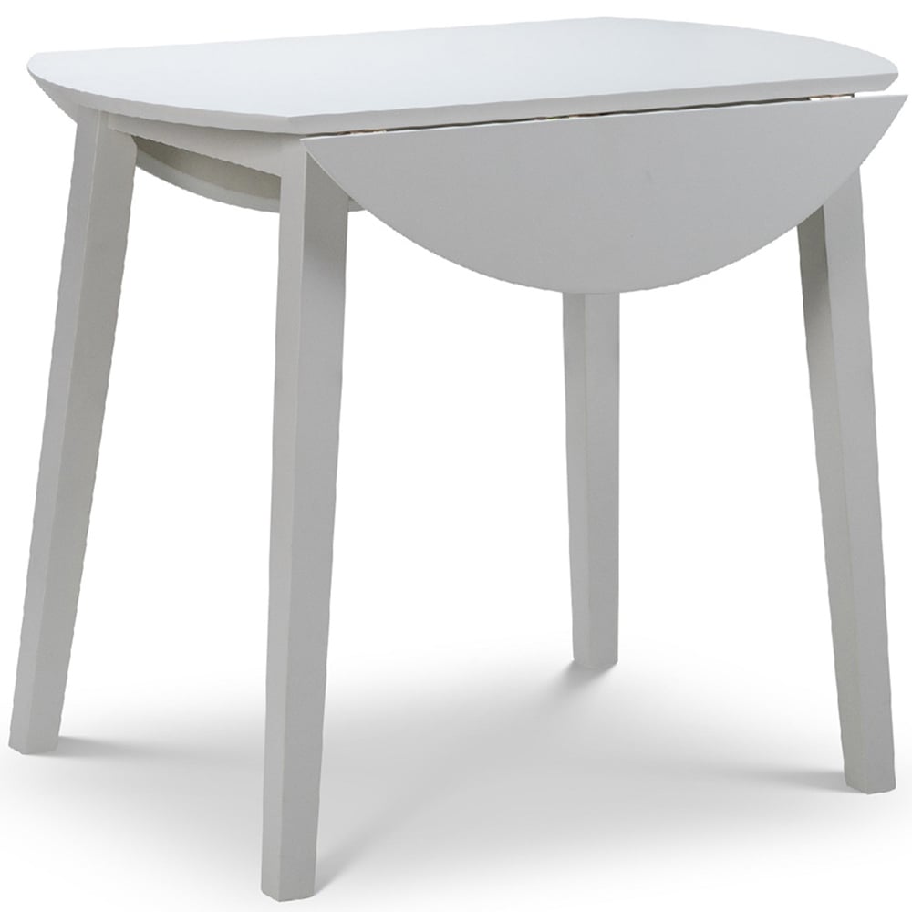Julian Bowen Coast 2 Seater Grey Dropleaf Table Set Image 4