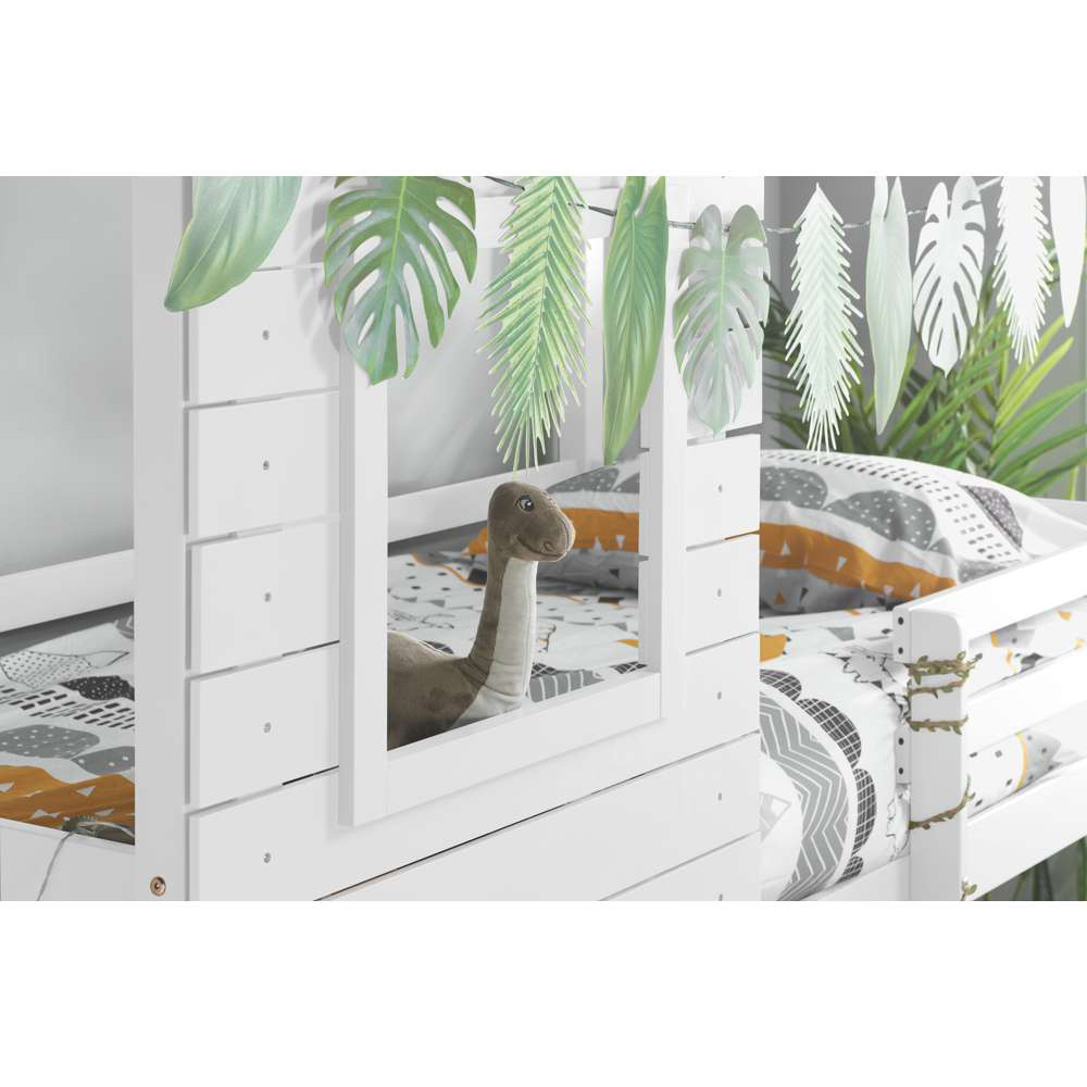 White Adventure Bunk Bed Image 5