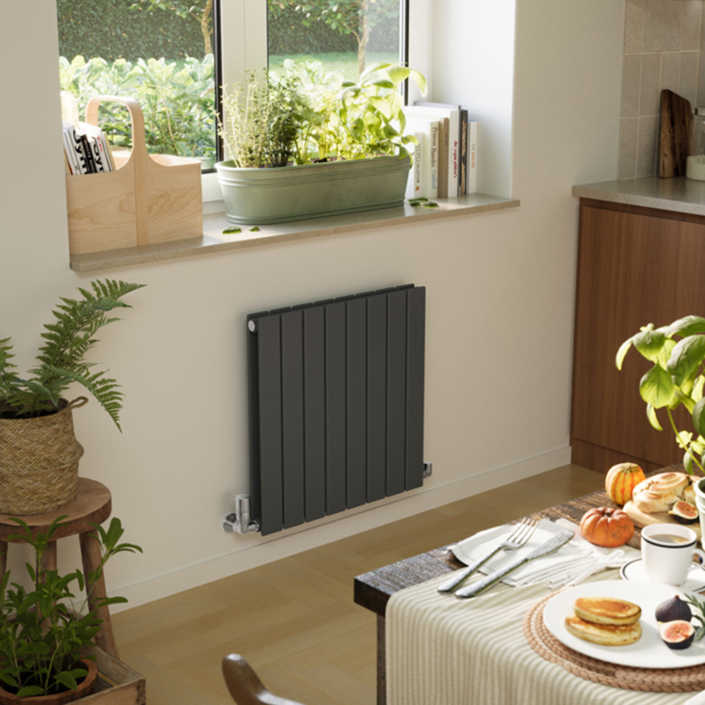 Terma Forte 2111 BTU Metallic Grey Double Panel Radiator 600 x 588mm Image 7