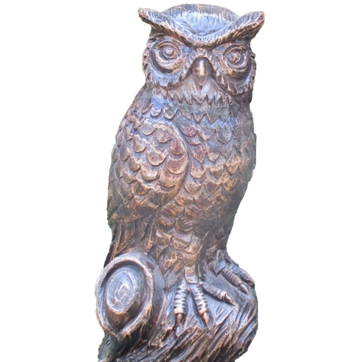 Enigma Bronze Owl Statue Image 1