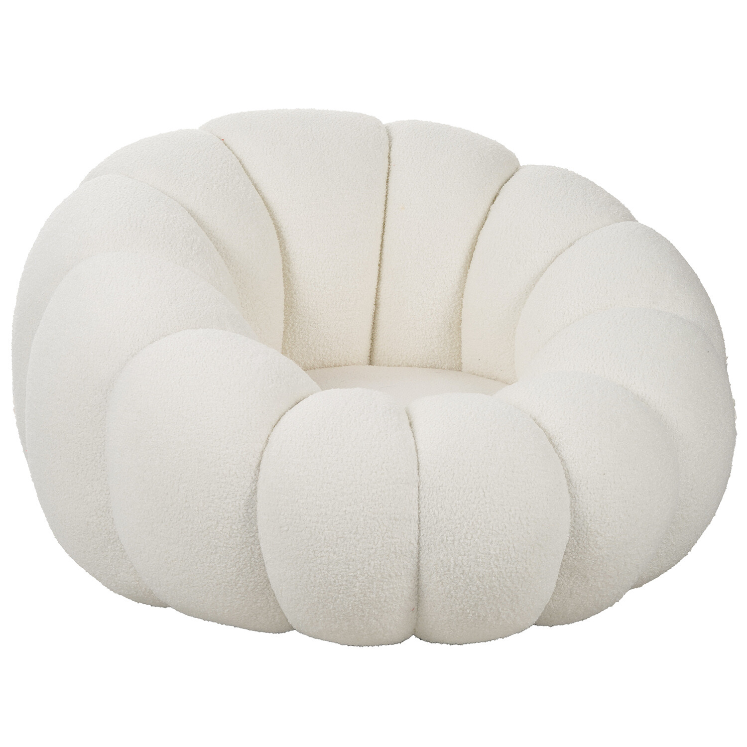 Penelope Swivel Chair - White Image 3
