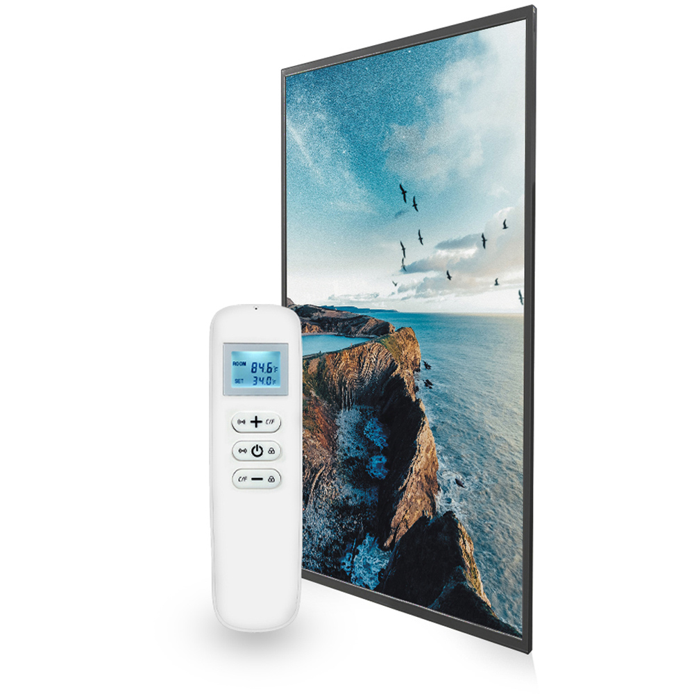 Mirrorstone Nexus Mystical Lagoon Image Wi-Fi Infrared Heating Panel 580W 595 x 995mm Image 3