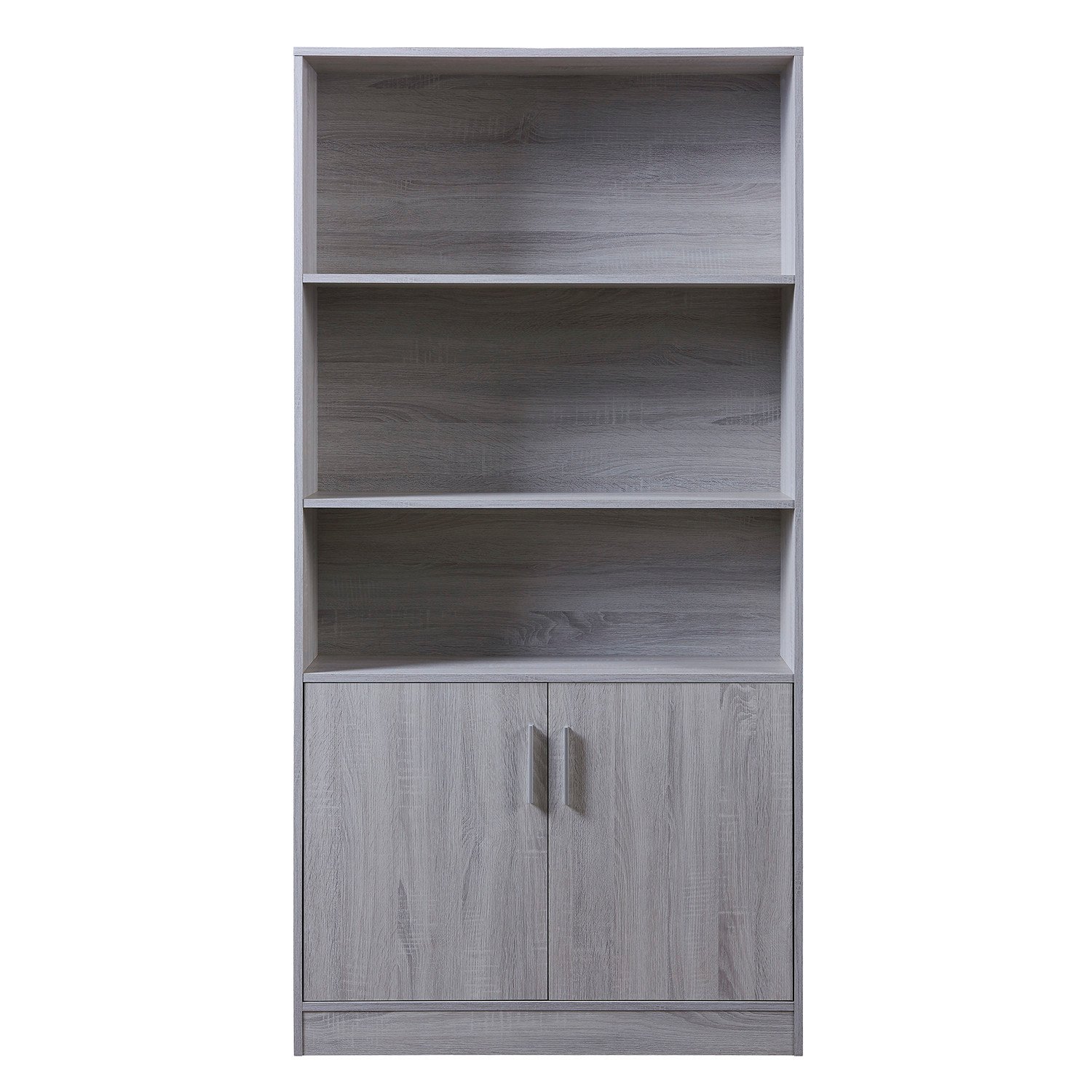 Hartley Bookcase - Light Grey Image 2