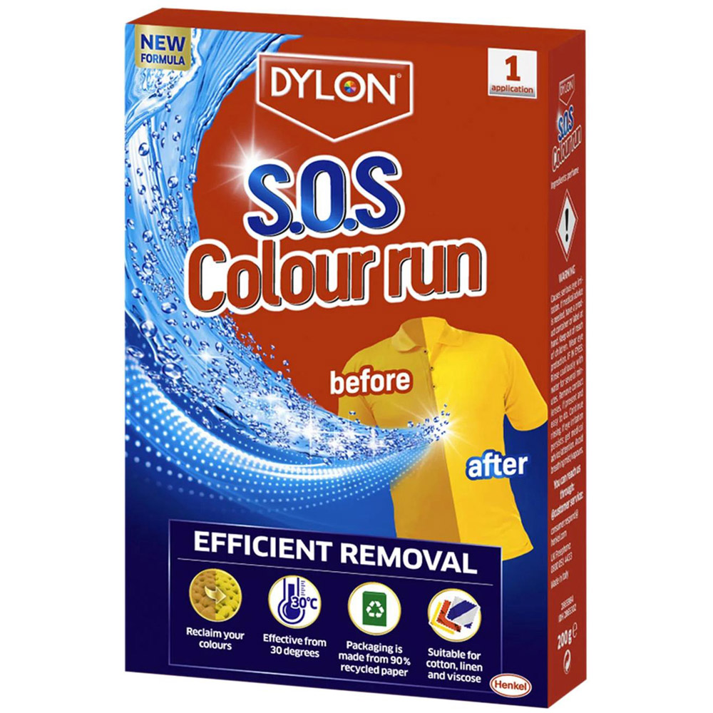 Dylon S.O.S Colour Run Remover 6 Pack Image 3