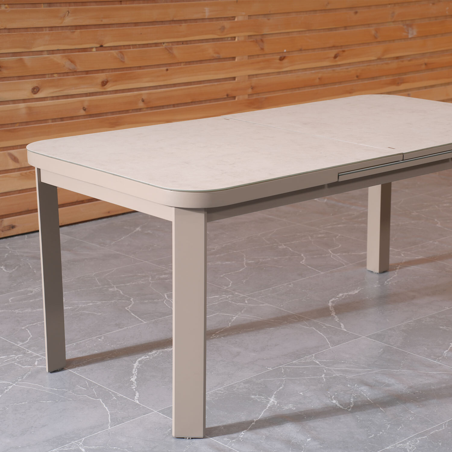 Charlotte Extension Dining Table Set - Beige Image 9