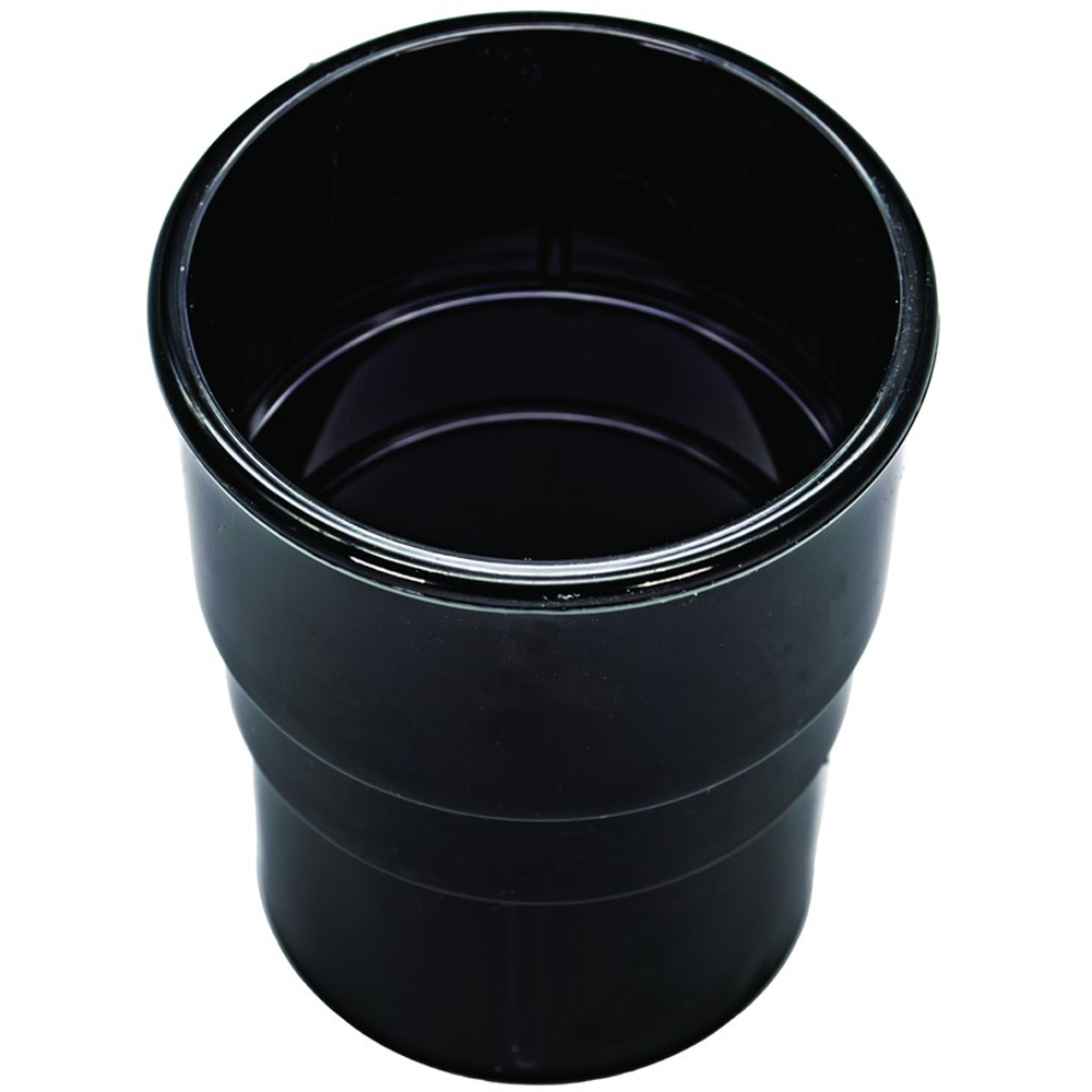 FloPlast Round Downpipe Socket Black 68mm Image 4